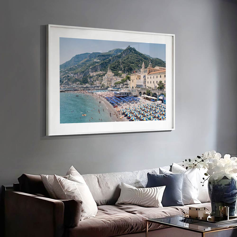 Marina Grande Amalfi Art Print
