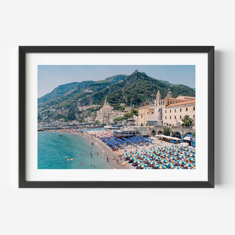 Marina Grande Amalfi Art Print