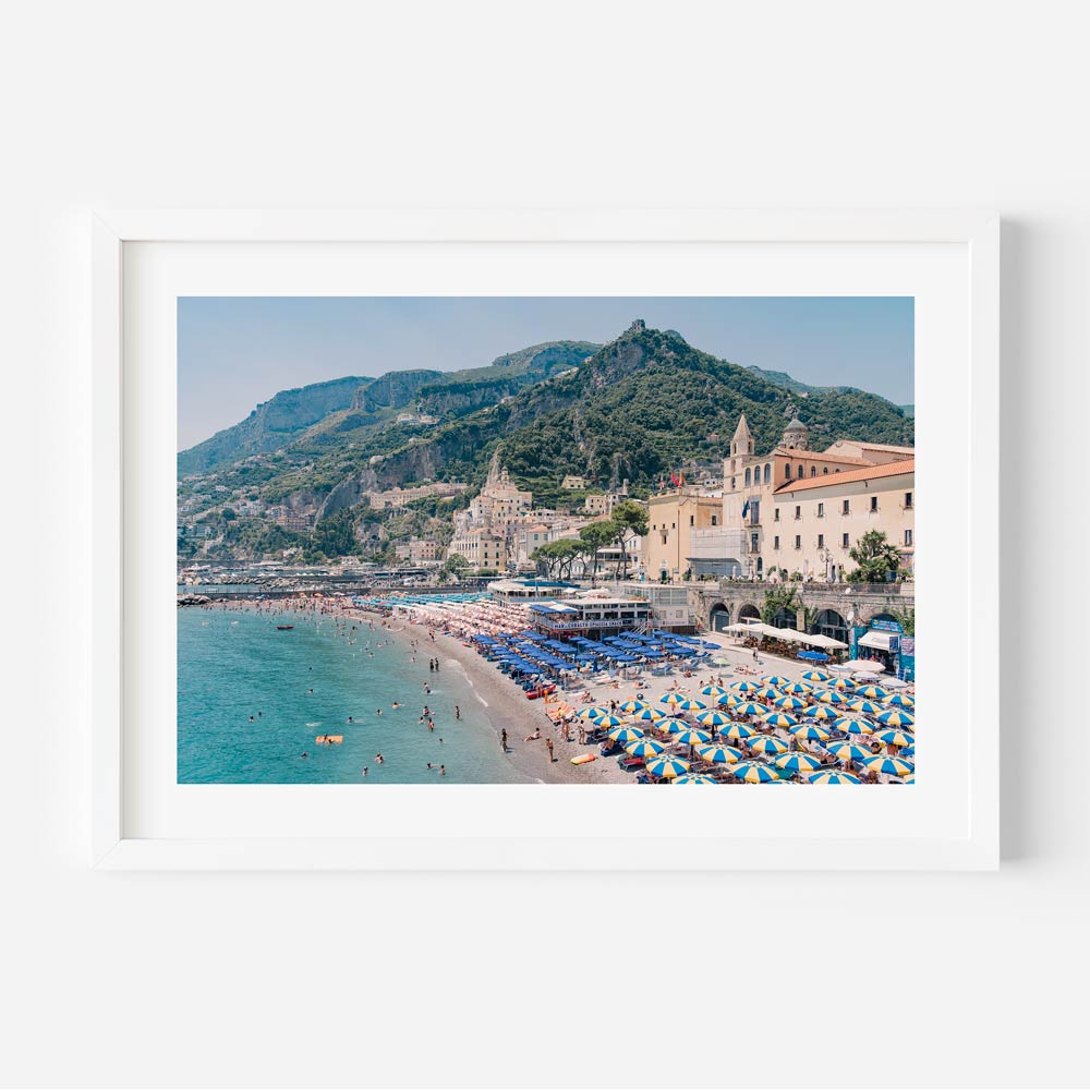Marina Grande Amalfi Art Print