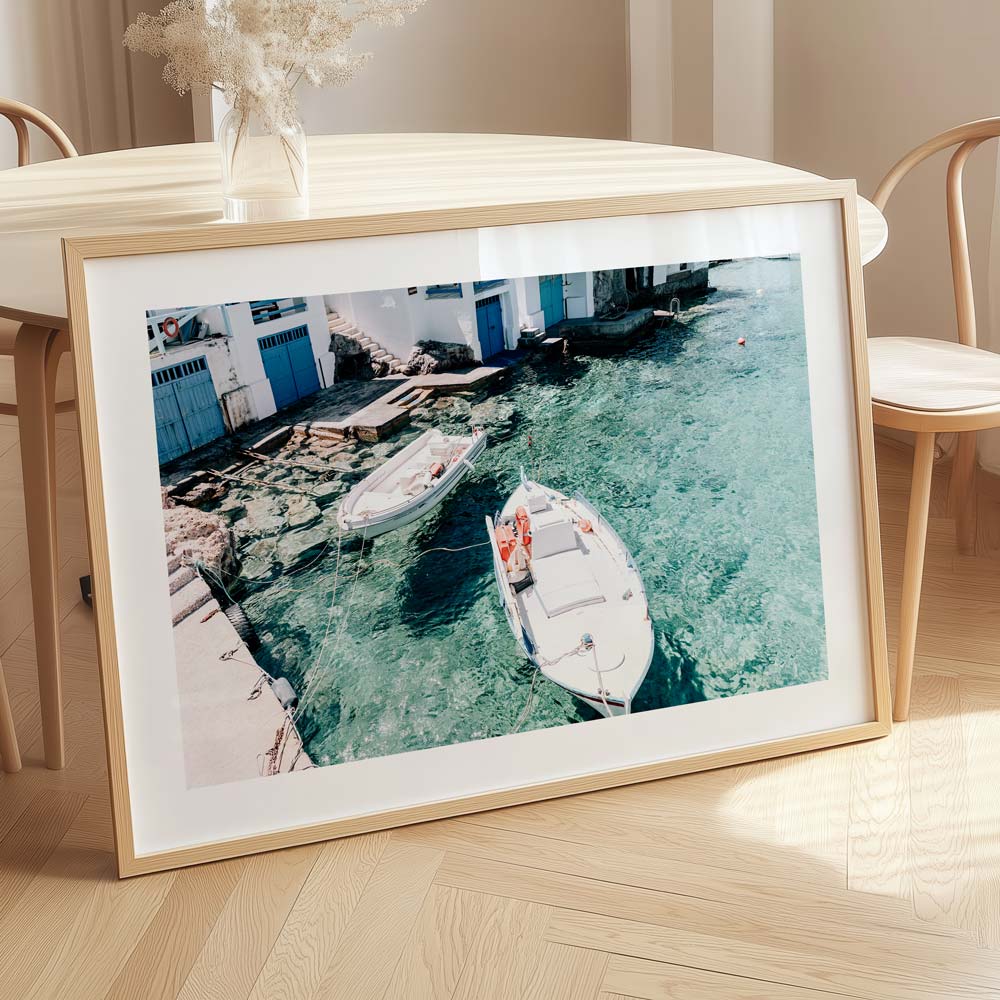 Firopotamos Seaside Art Print
