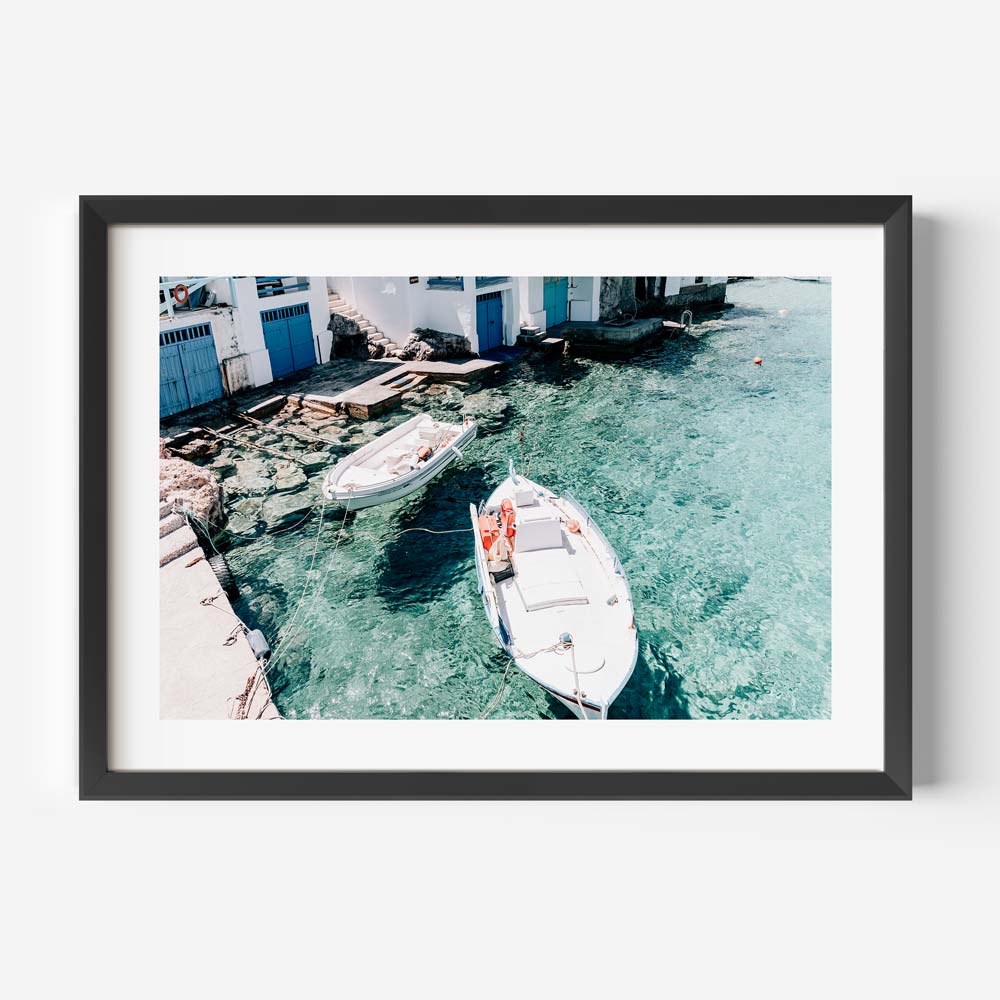 Firopotamos Seaside Art Print