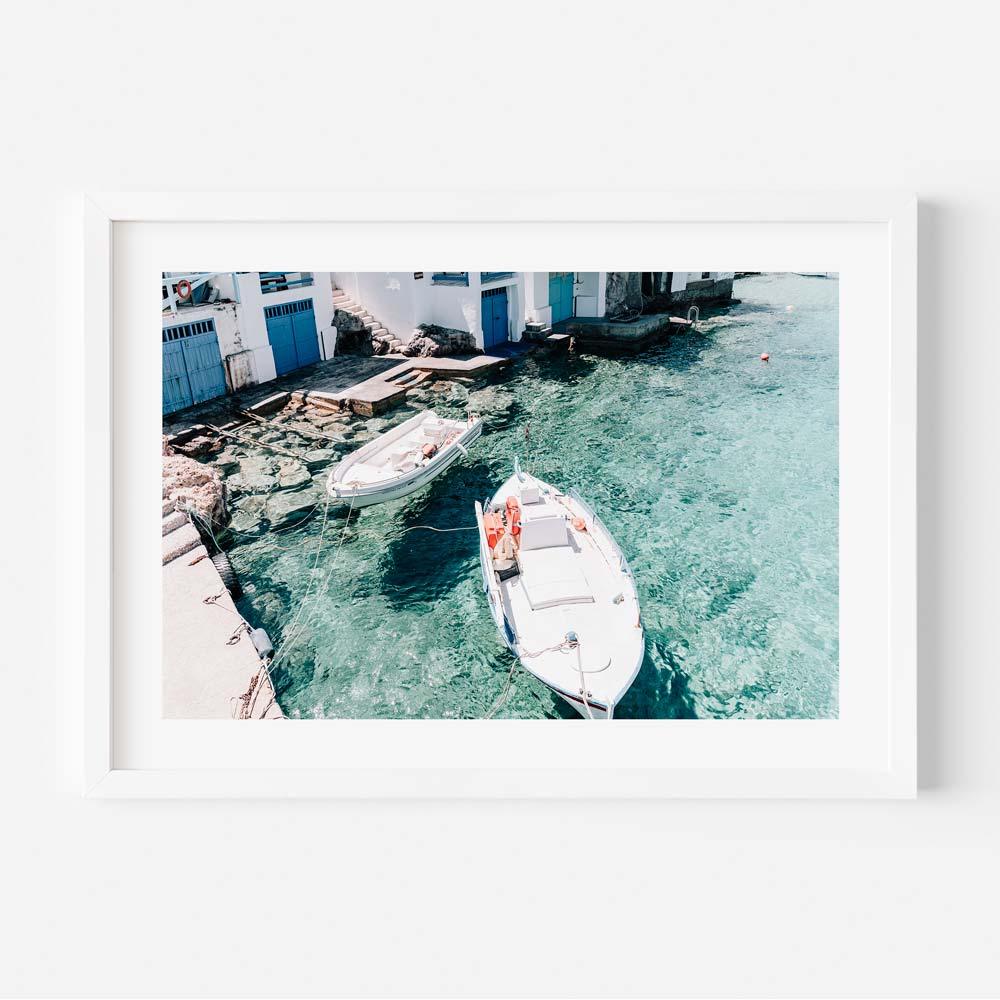 Firopotamos Seaside Art Print