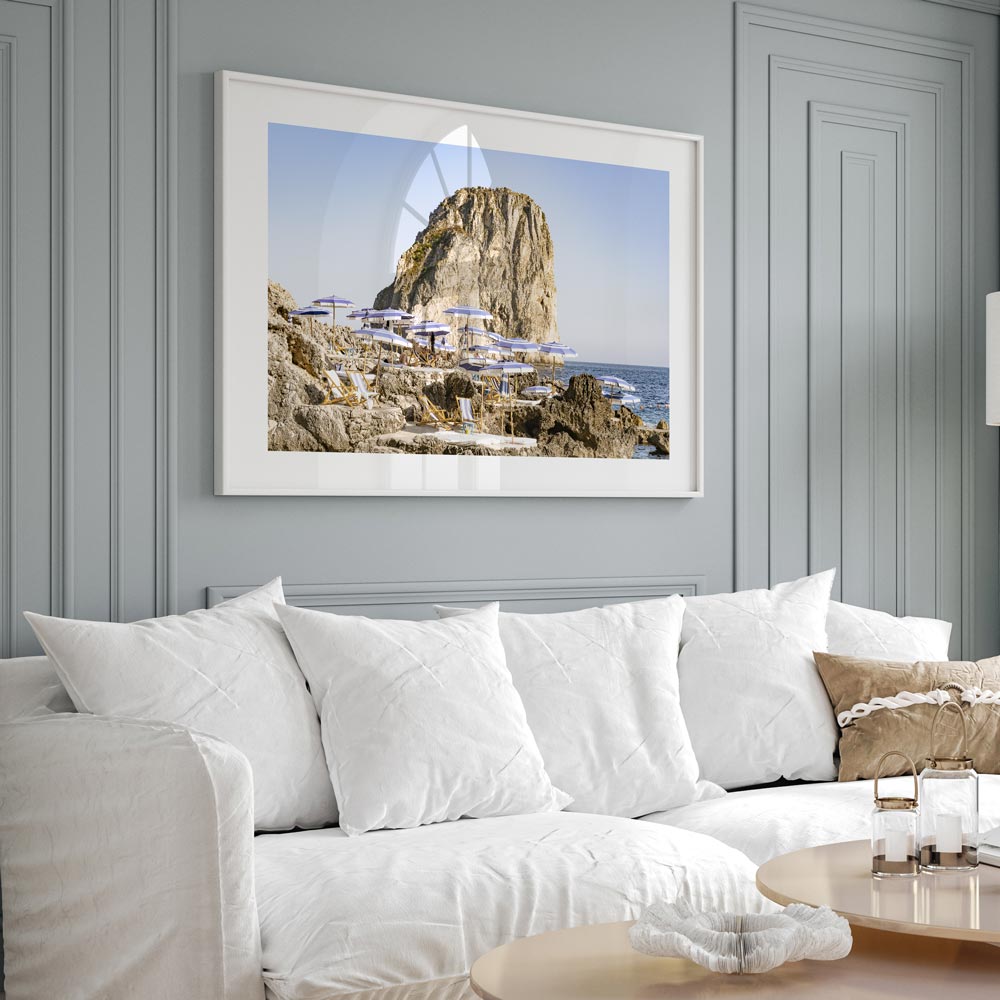 La Fontelina Mid Summer Capri Art Print