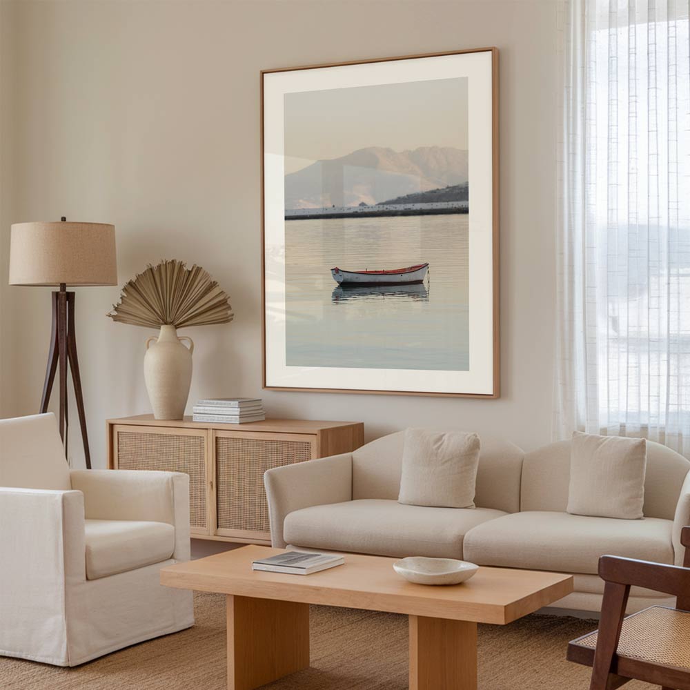 Solo Boat Art Print