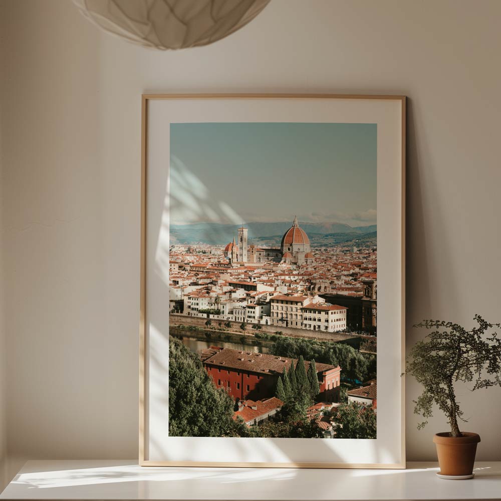 Florence Town Art Print