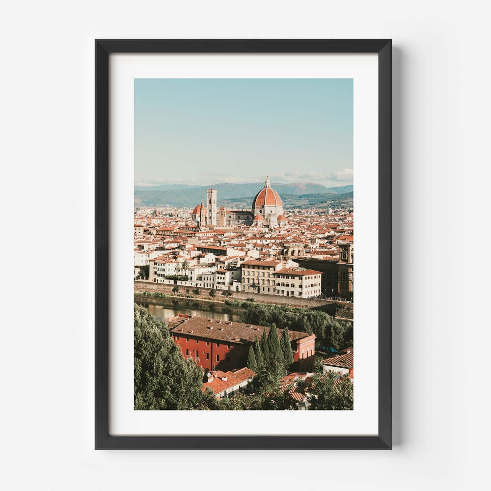 Florence Town Art Print