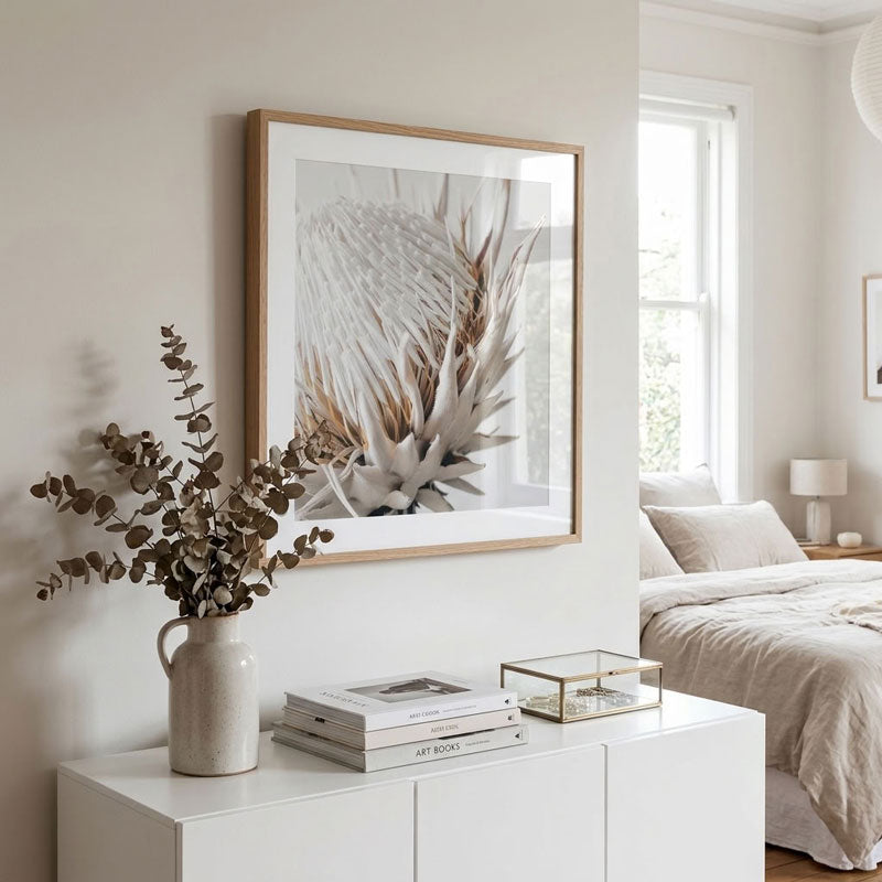 Dry Protea I SQ Art Print