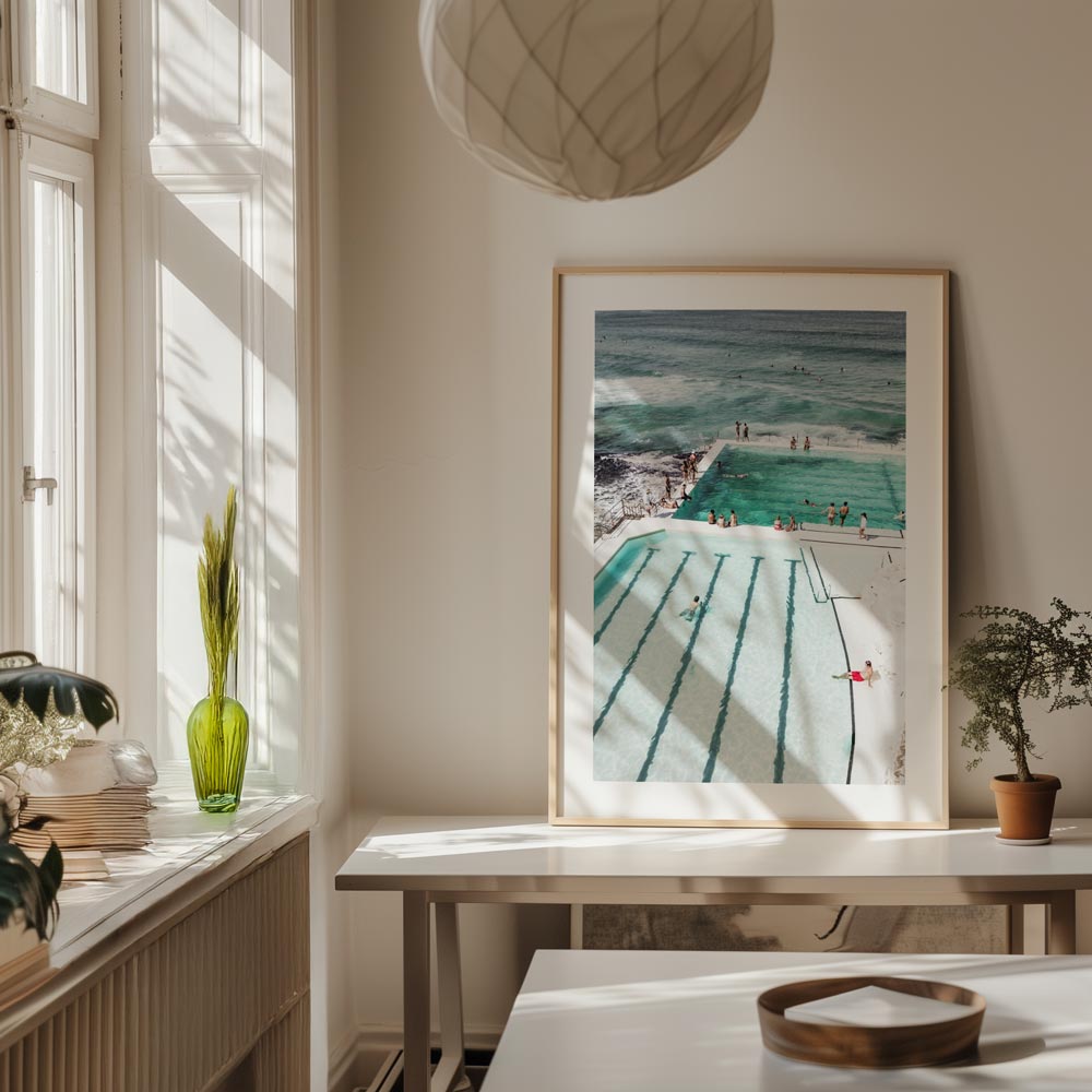 Bondi Pool Art Print