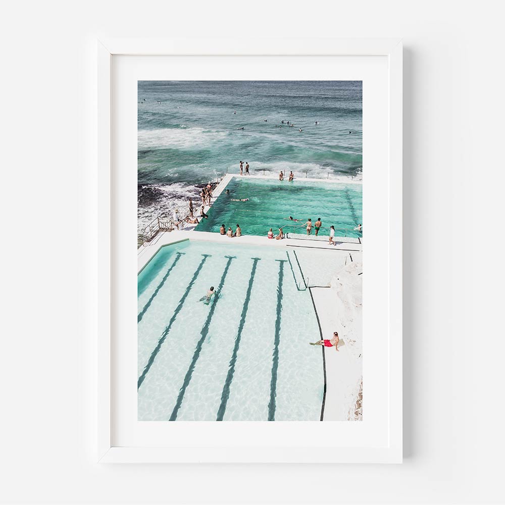 Bondi Pool Art Print