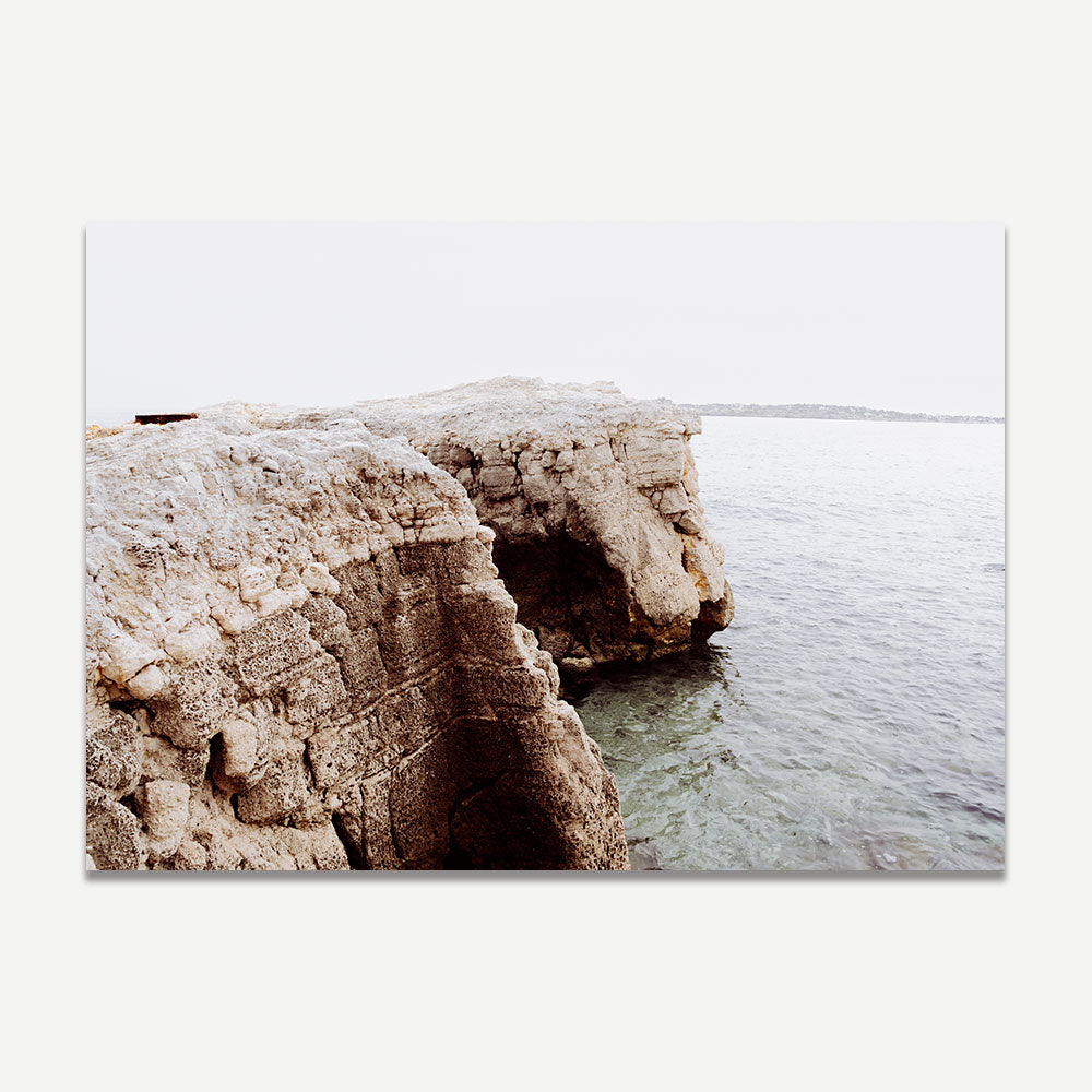 Golden Silence Sicily Art Print