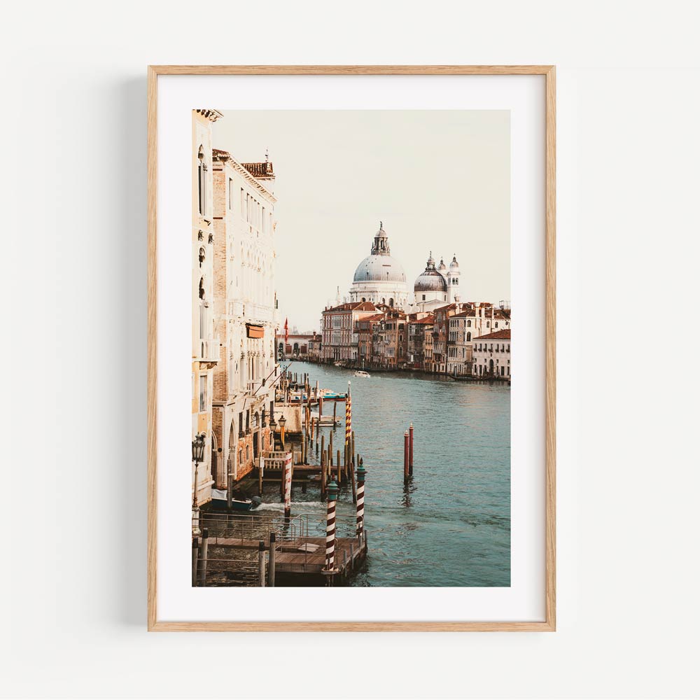 Immerse yourself in the elegance of the Grand Canal - a stylish choice for wall artwork collections.