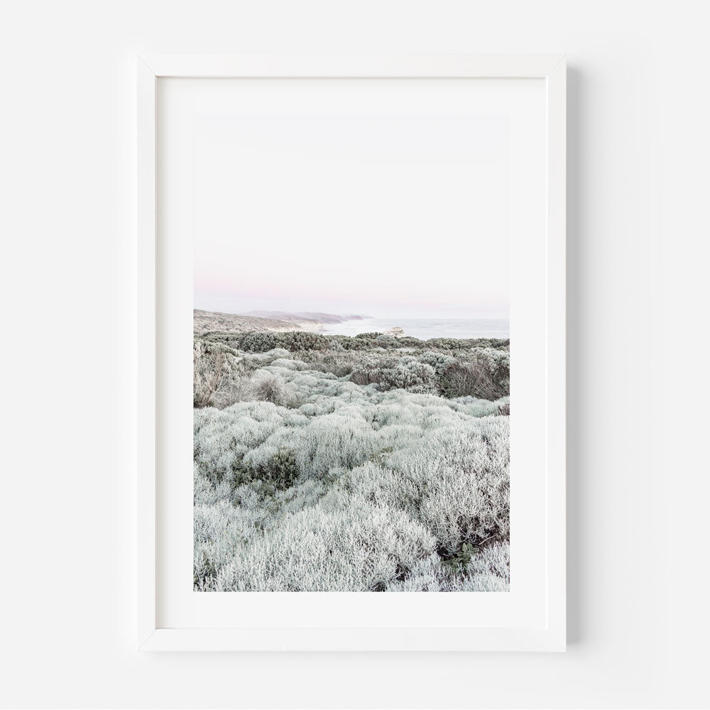  Stunning view of the Great Ocean Road with the sea in the background, perfect for coastal-themed wall decor.