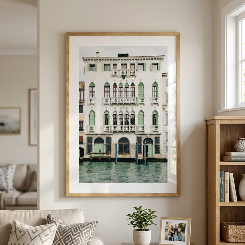 Casa Verde Venice Art Print