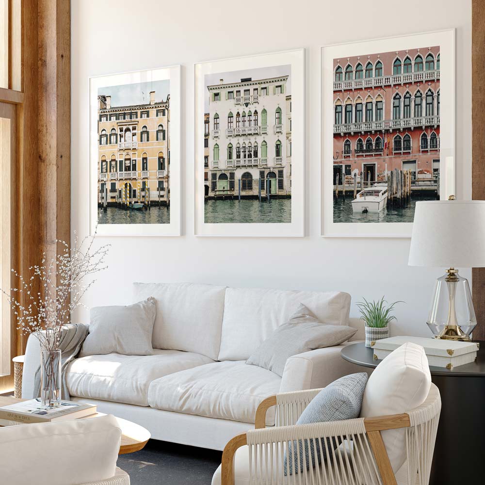 Venice, Italy: Hotel Rosa captured in a masterpiece - Perfect for adding a touch of Venetian charm to your walls.