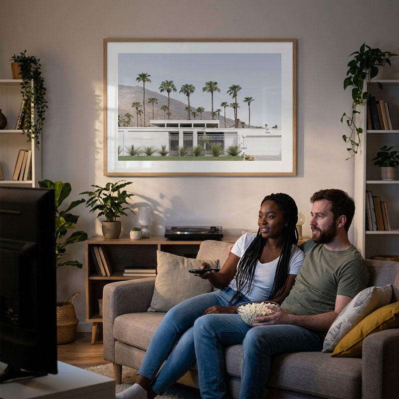 White House Palm Springs Art Print
