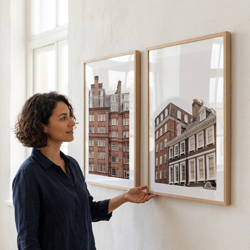 Kensington Terraces II Art Print