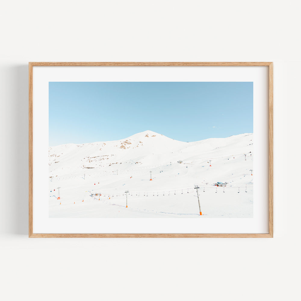 Scenic Late Season Photography, Valle Nevado, Santiago, Chile - Perfect wall art for your space.