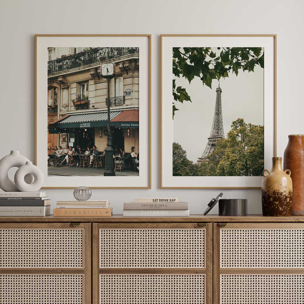 Elevate your space with the timeless elegance of Le Comptoir - a stunning canvas print for wall decor.