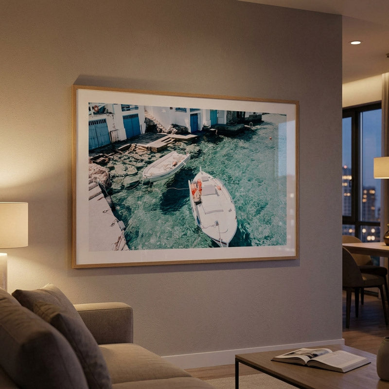 Firopotamos Seaside Art Print