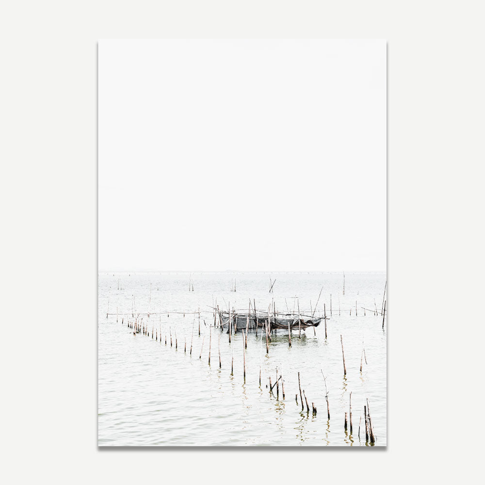 Set of 2 Art Prints - Thai Fish Farm I & II