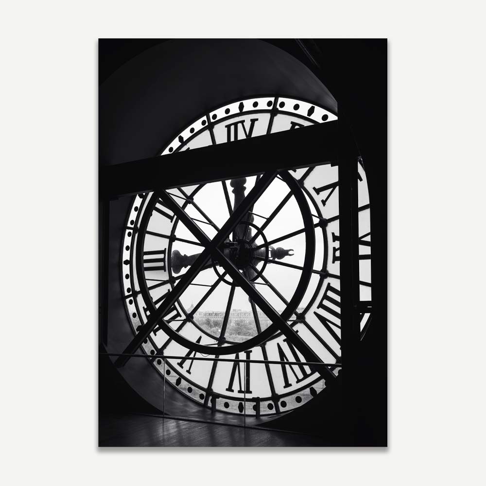 Musée d' Orsay Clock Art Print