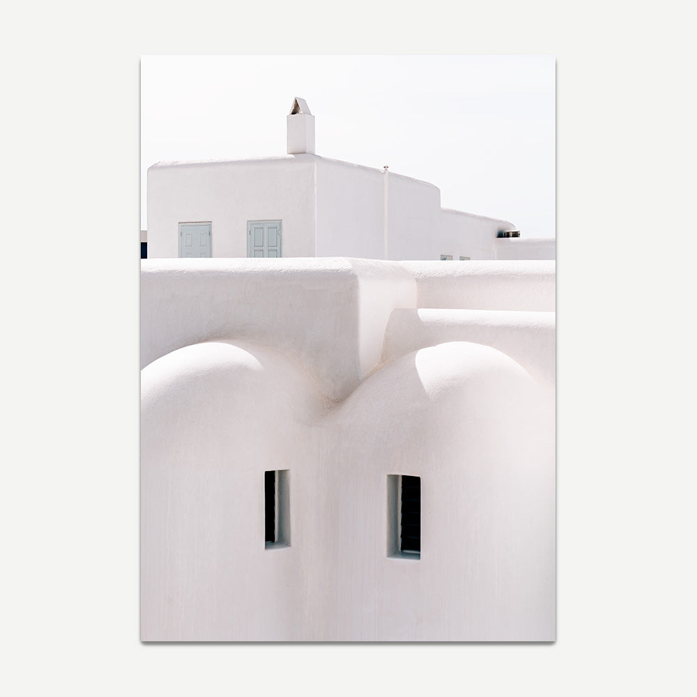 White building in Mykonos