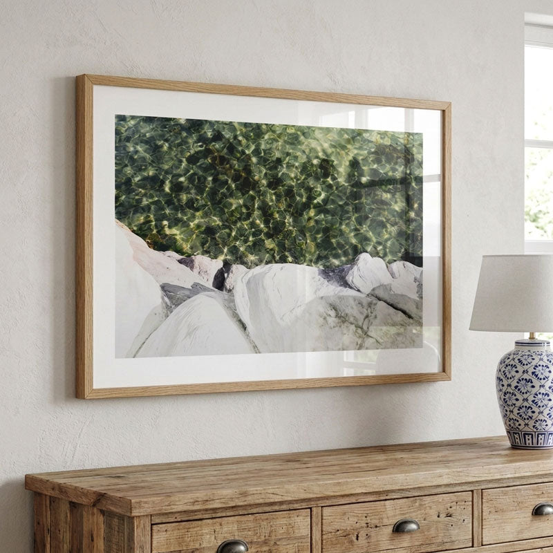 Rock Pool Art Print
