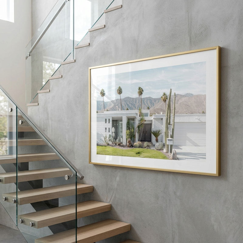 Black Door Palm Springs Art Print