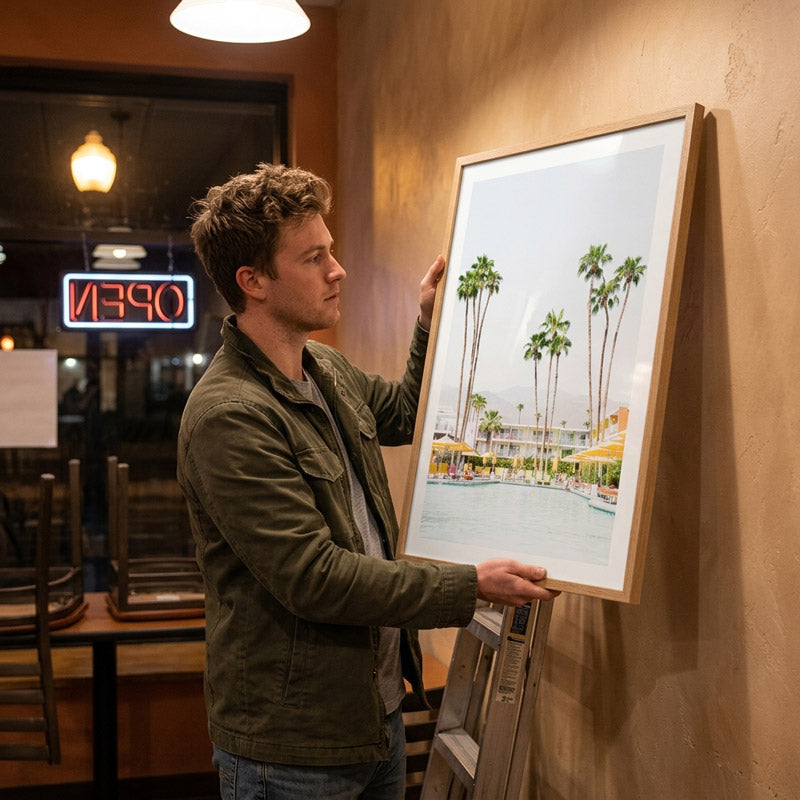 Palm Springs Feels Art Print