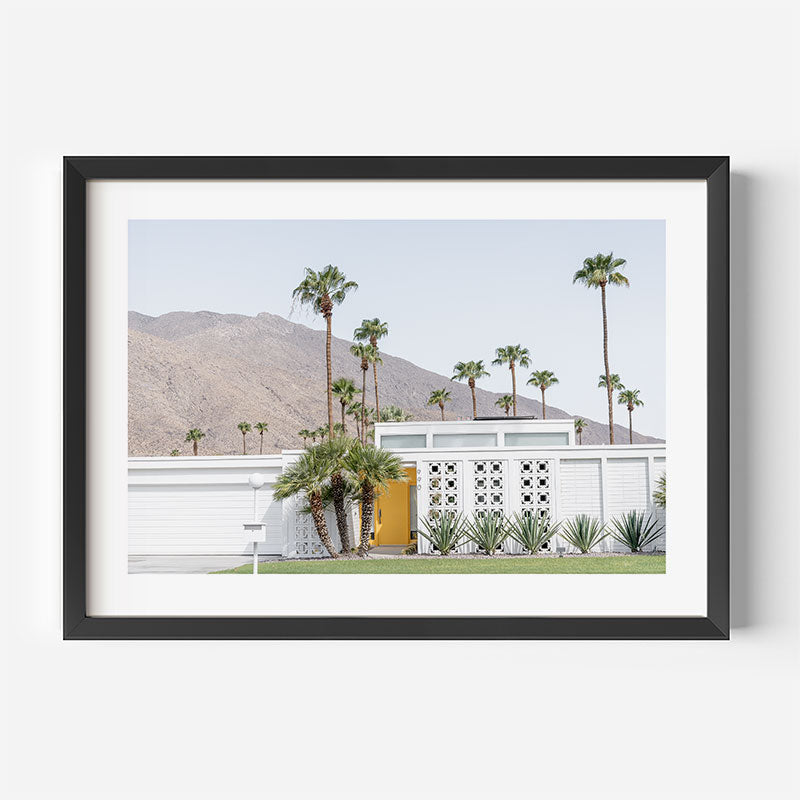 Canary Door Palm Springs Art Print