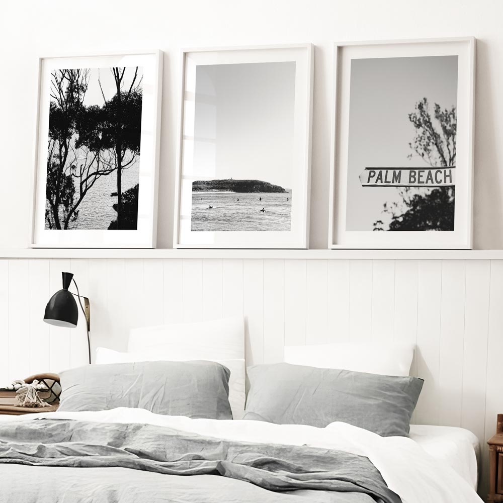 Iconic Palm Beach Sign in Australia - Ideal for enhancing your wall decor with modern art.