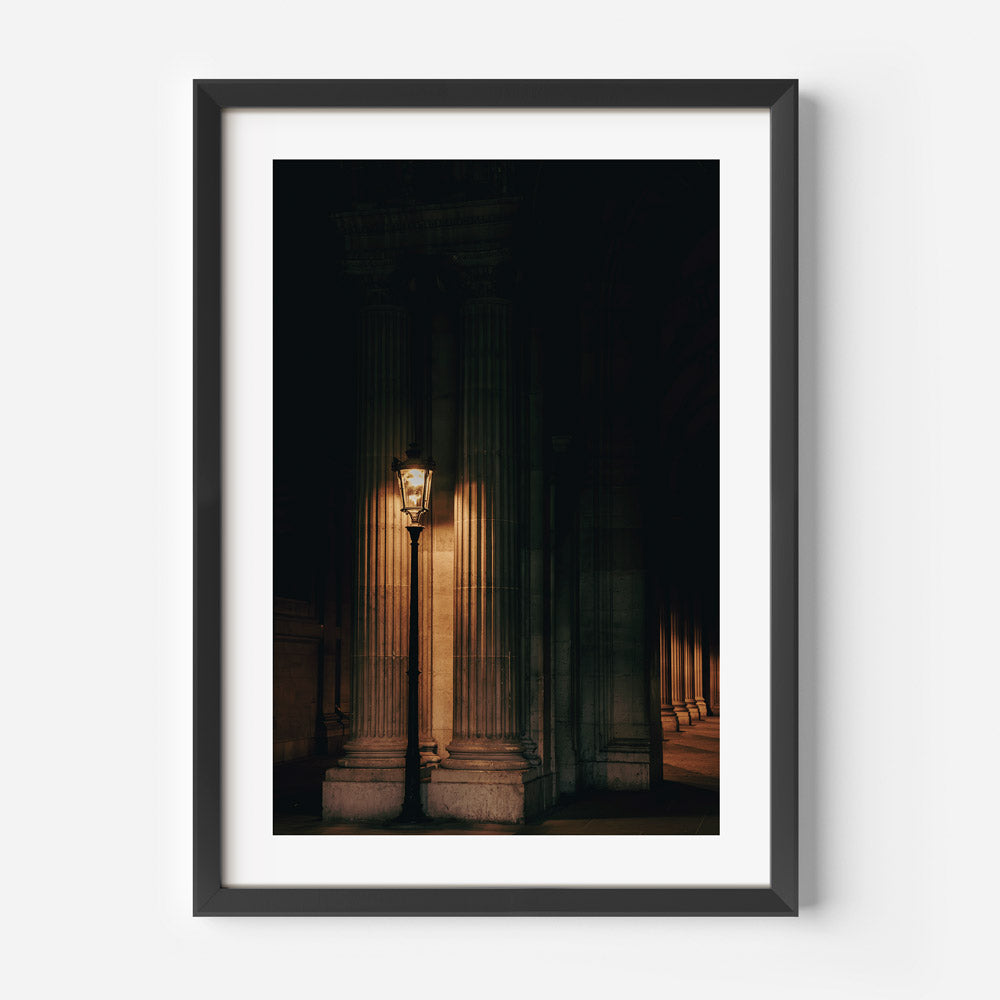 Vibrant Parisian scene capturing the essence of the City of Light, perfect for art prints and framed art in home decor.
