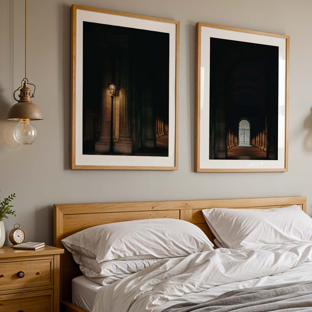 Paris cityscape with famous landmarks, ideal for canvas prints and wall artwork in living rooms or bedrooms.