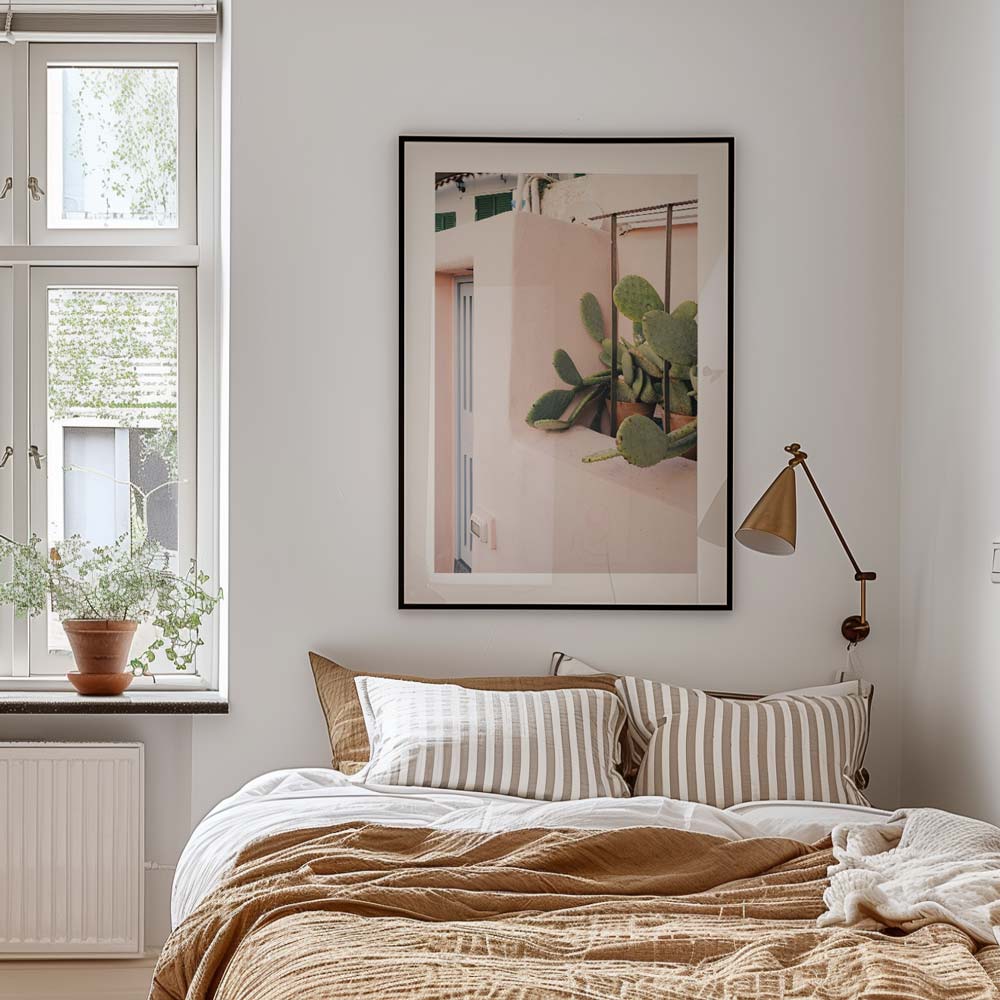 Procida Cactus Art Print