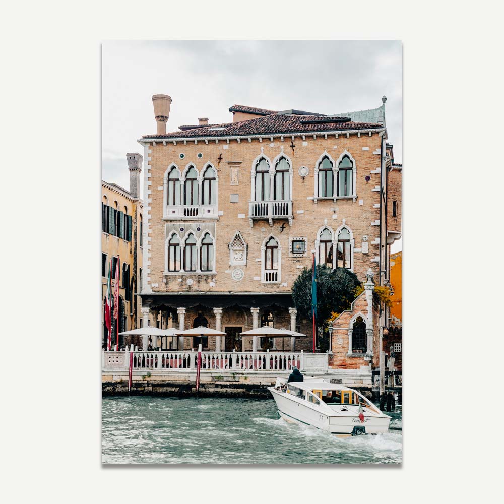 Venetian charm captured in this wall art - Bring the beauty of Venice, Italy into your home.