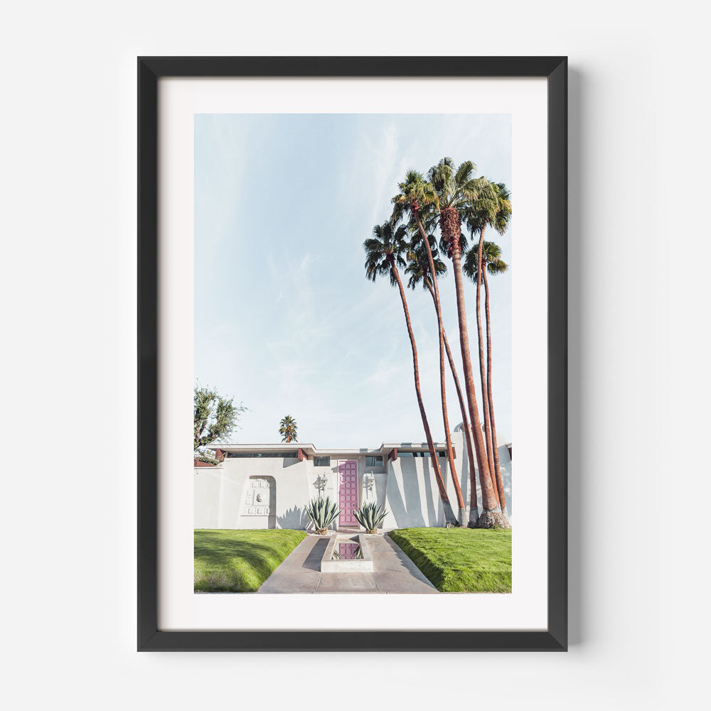 That Pink Door Palm Springs Art Print