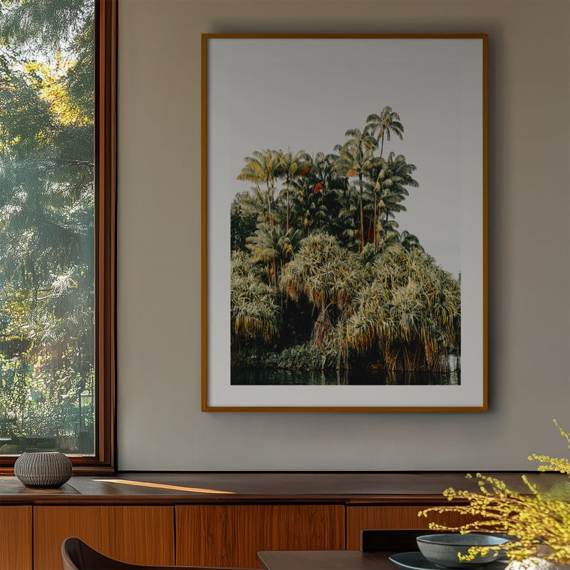 Pond by the Bay Singapore Art Print