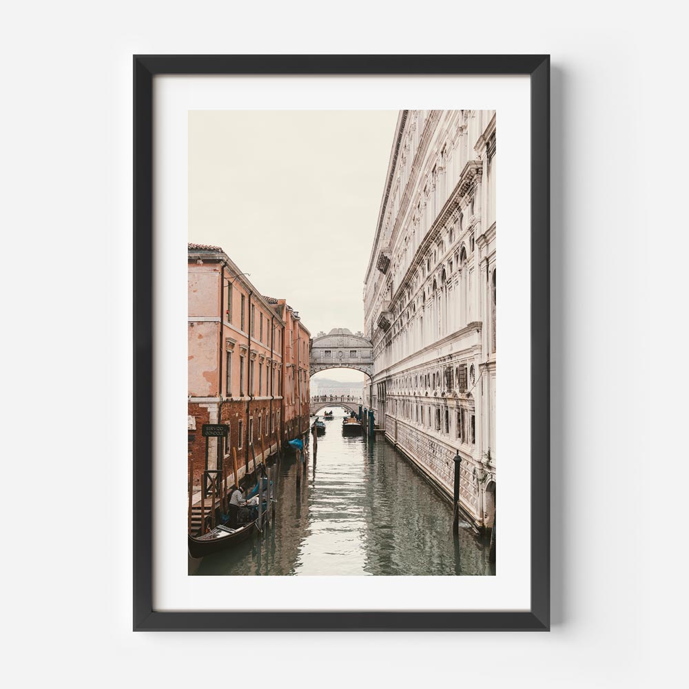 Elevate your space with the allure of Ponto Dei Sospiri - a stylish addition to any art gallery.