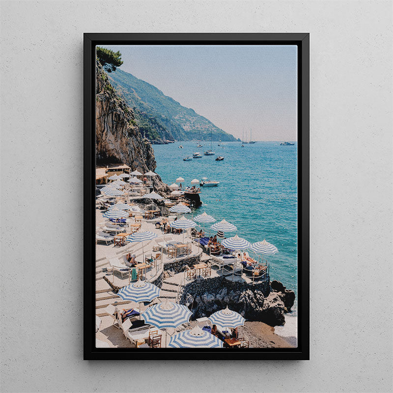 Summer On The Rock Canvas Art
