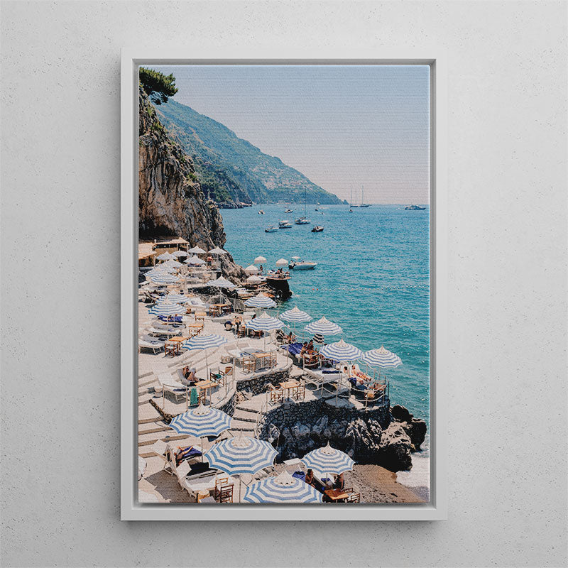 Summer On The Rock Canvas Art