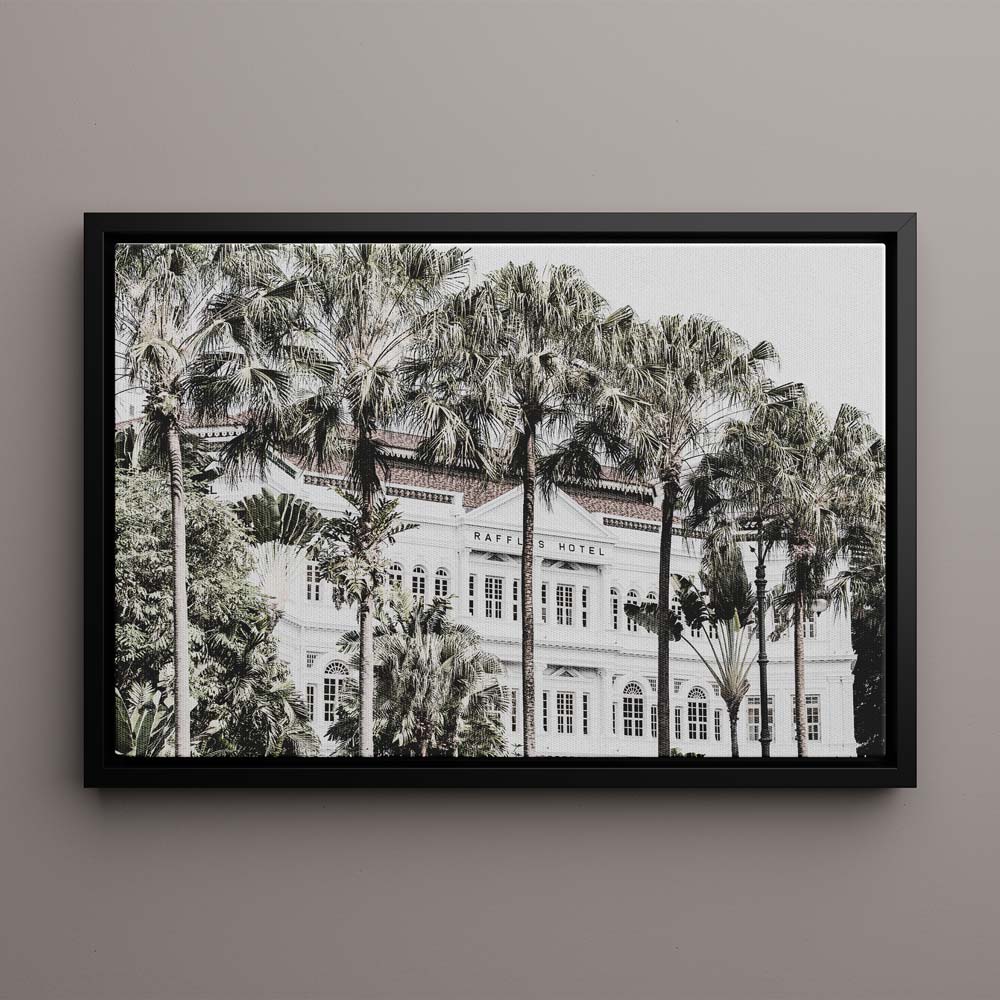 Raffles Hotel SG Canvas Art