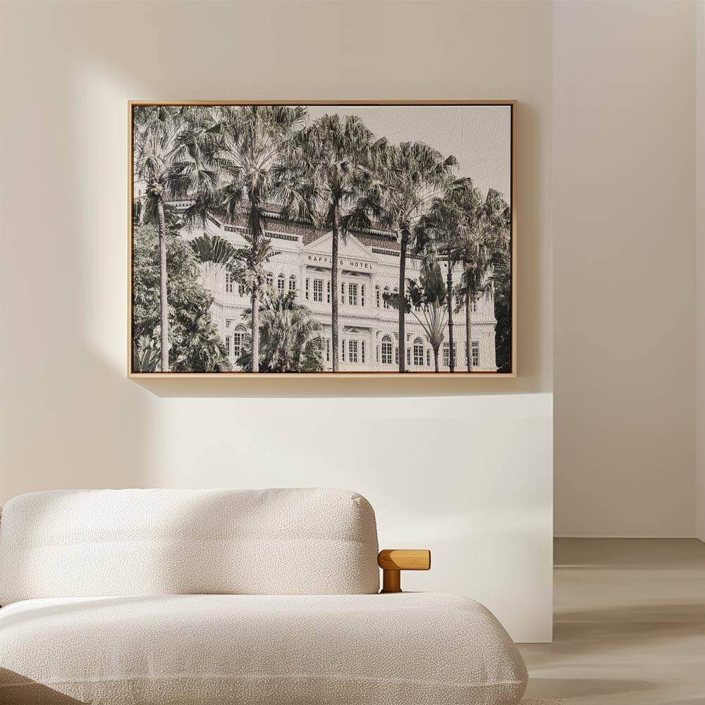 Raffles Hotel SG Canvas Art