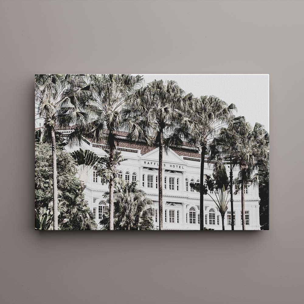 Raffles Hotel SG Canvas Art