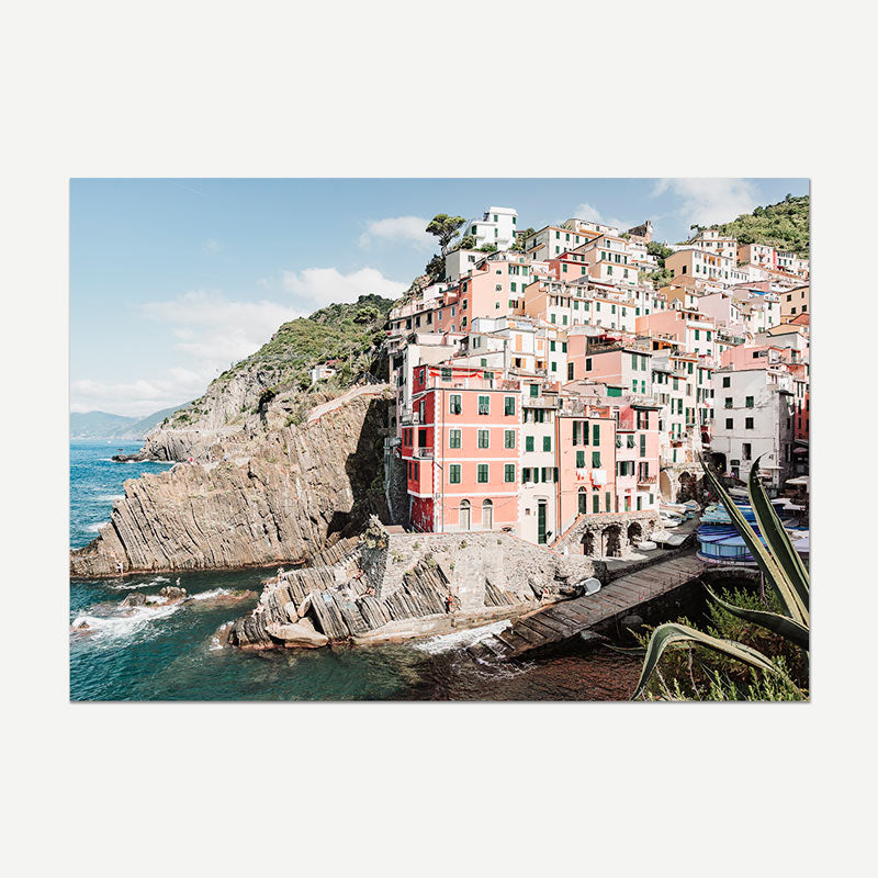Riomaggiore Italian Summer 25 Art Print