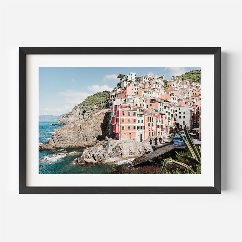 Riomaggiore Italian Summer 25 Art Print