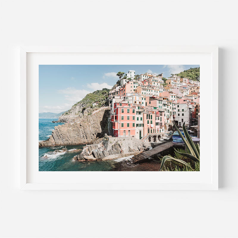 Riomaggiore Italian Summer 25 Art Print