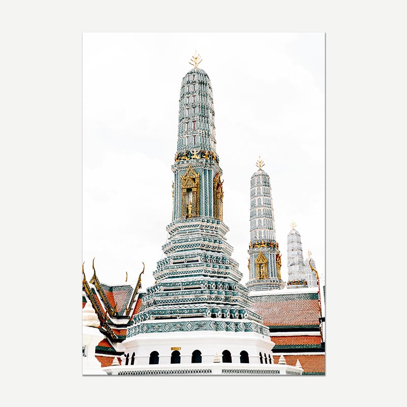 Royal Thai Chedi Art Print
