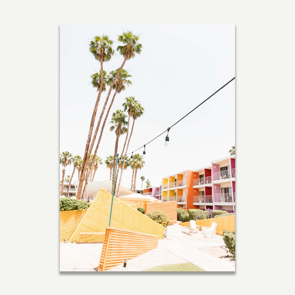 Saguaro Hotel Palm Springs Summer and Vibrant Colours