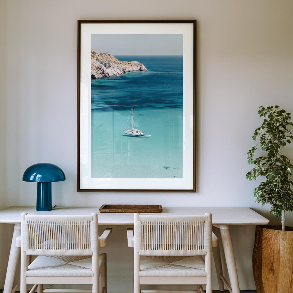 Floating in Heaven Art Print