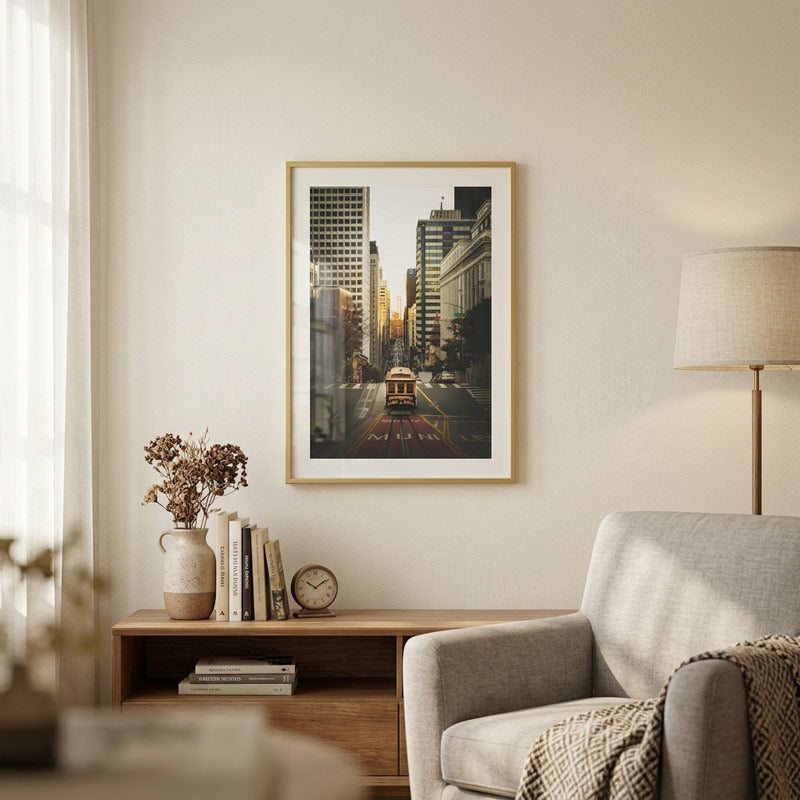 San Francisco Cable Car Art Print